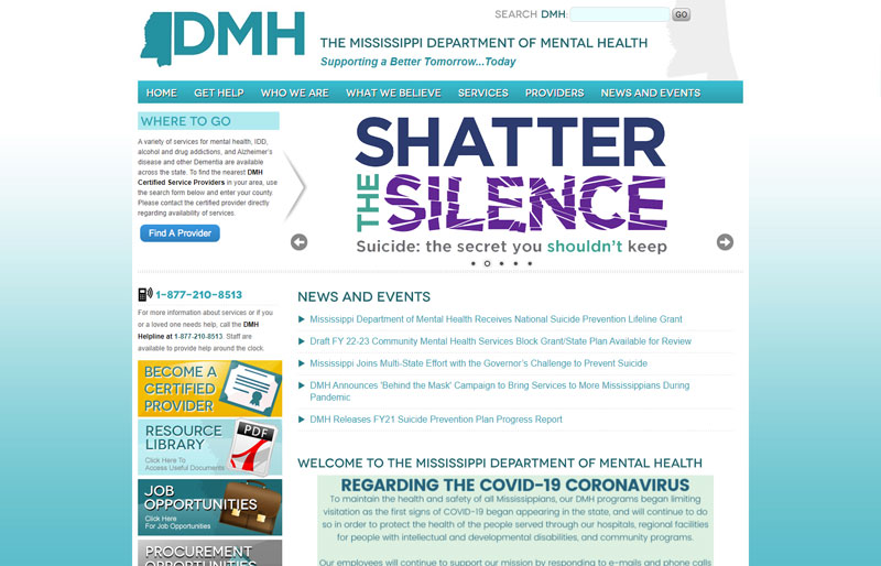 Mississippi Department of Mental Health